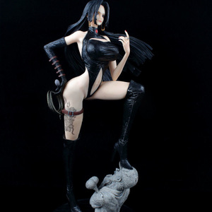 Figura de Anime Premium de Boa <span class=keywords><strong>Hancock</strong></span> en Traje de Cuero de One Piece, con Base de Escena, Regalo para Coleccionistas - Product Image 4