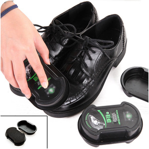 Brosse à cirer les chaussures double face, brosse à cirer les chaussures, brosse à cire incolore pour chaussures, éponge à cirer les chaussures, brosse à polir les chaussures - Product Image 1