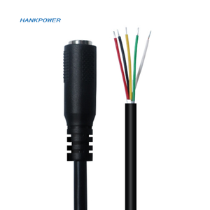 Câble stéréo 1m AUX 5 pôles 3.5mm mâle femelle 5 fils étain sur la queue lecteur de voiture casque d'ordinateur câble audio Tv - Product Image 5