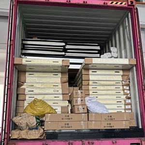 פנלים סנדוויץ 'פוליאורטן פרימיום פנלי בידוד מדורגה עבור אחסון קר בצפיפות גבוהה עבור חדרים קרים ומלונות - Product Image 3