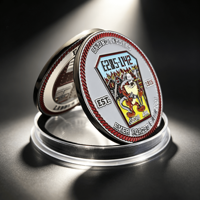 Gepersonaliseerde gouden leverancier op maat gemaakte kleur geprägte nieuwe producten challenge coin grappig