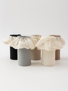 Collants pour enfants QY populaires en mélange de coton avec dentelle, chauds, souples, extensibles et respirants pour nouveau-nés - Product Image 3