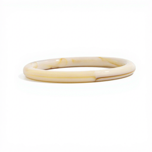 Bracelet rond en résine artisanale moderne avec motif personnalisé, bijoux légers et tendance - Product Image 5