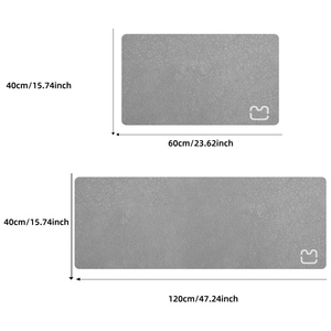 Machine Made Eco-Friendly Diatom Mud Cushion Toilet Water Absorption Pad Non-Slip <b>Footrest</b> Door Diatomite Stone Bath Mat - Product Image 2