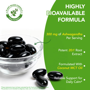Suplementos de Complejo de Ashwagandha con Extracto de Plantas SOLOTREE, Cápsulas de Ashwagandha de Marca Privada para Apoyo Energético y Relajación - Product Image 3