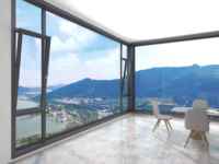Ventana corredera PVC/UPVC a medida resistente a huracanes Calidad premium probada UE perfil de gama alta precio competitivo