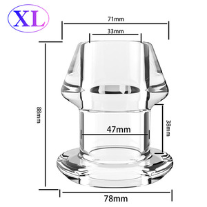 Tapón Anal hueco con inserto, tapón Anal/túnel/juguete, enorme espéculo Anal, dilatador Anal SM, Enema, Juguetes sexuales - Product Image 4