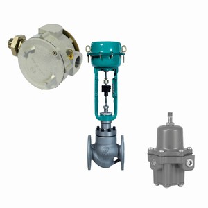 Régulateur de débit OEM en acier avec filtre 67CFR et communication HART 3770 - Product Image 1