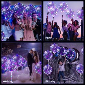 ขายส่งลูกโป่ง LED PVC ขนาด 18 นิ้ว ปี 2025 พร้อมไฟประดับรูปทรงใหม่ สำหรับงานเทศกาล งานปาร์ตี้ ของขวัญวันเกิด และคริสต์มาส - Product Image 2