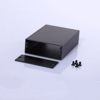 Boîtier de jonction en aluminium DIY 80*58*24mm, boîtier de batterie en aluminium, boîtier de projet électrique personnalisé, boîtier d'amplificateur en aluminium