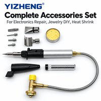 Torche de soudage au gaz butane portable YIZHENG YZ-091 pour la réparation électronique, les circuits imprimés, les bijoux, le bricolage en extérieur