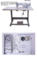 Machine à coudre industrielle, machines à coudre le cuir pour la couture de vêtements, tissus, jeans, tentes
