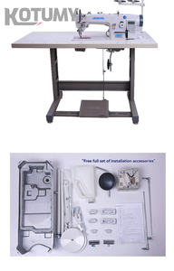 Industrienähmaschine, Leder-Nähmaschine zum Nähen von Kleidung, Stoffen, Jeans und Zelten - Product Image 6
