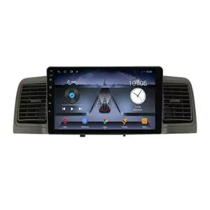 Android 10.0 9 ''Mobil Radio Video Stereo GPS Wifi BT USB 2.5D Layar Sentuh untuk Toyota/Corolla 2000 2002-2003 2004 2005 Android
