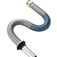 Kit de Tubería de Desagüe para Fregadero de Cocina de Acero Inoxidable con Tapón Antiderrames y Colador de Plástico