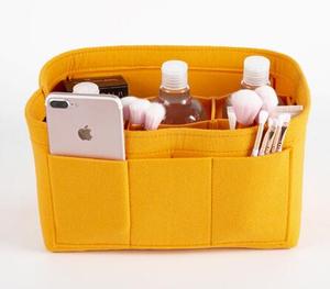 Bolsa de fieltro personalizada para cosméticos, bolso de fieltro multiusos para almacenamiento - Product Image 2