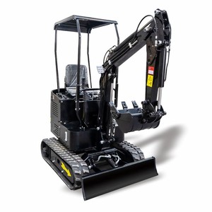 Miniexcavadora de cadenas de 1 tonelada y 2 toneladas, máquina compacta de excavación hidráulica para uso en construcción de huertos - Product Image 2