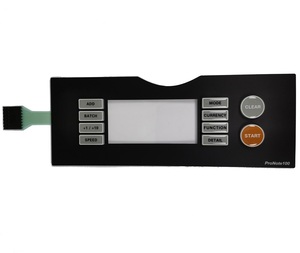 Tùy chỉnh kim loại Dome FPC lụa Màn hình in đồ họa lớp phủ màng chuyển đổi bàn phím với bảng điều khiển phía trước bàn phím & bàn phím - Product Image 1