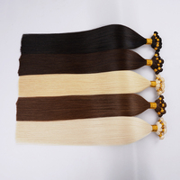Extensiones de Cabello Tejidas a Mano de 20 Pulgadas, 7 Estrellas, 100% Cabello Humano Remy de Primera Calidad, Venta al Por Mayor