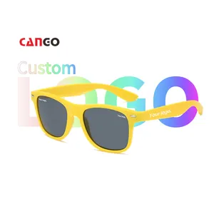 Cango Venta caliente gafas de sol logotipo personalizado venta al por mayor gafas de sol hombres marca de lujo Pc gafas de sol promoción regalo tendencia gafas de sol