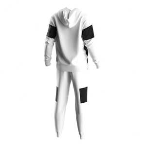 Ensemble de survêtement personnalisé de haute qualité avec logo, sweat-shirt épais et lourd, sweat-shirt à manches longues, ensemble de survêtement pour hommes, vêtements de sport - Product Image 4