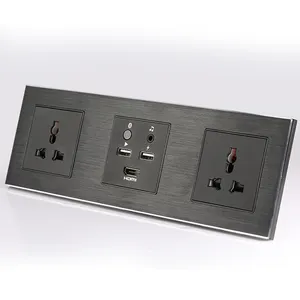 3 connected USB Player and Charging Multi-Function Media Hub