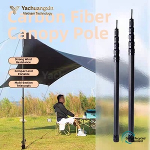 OEM ODM YCX High Strength SW 3K Carbon Fiber <b>Locking</b> Device Telescopic Poles Model Lightweight Outdoor Camping Hiking - Product Image 4