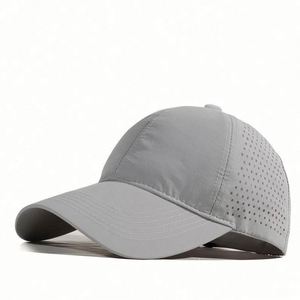 BSCI Wholesale Customized Factory 6 Panel Hat Waterproof <b>Baseball</b> <b>Cap</b> Laser Hole Breathable Custom <b>Baseball</b> <b>Cap</b> - Product Image 2