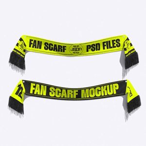 Bufanda de Aficionado al Fútbol con Logotipo Personalizado, Colores de la Selección Nacional, Artículos para Aficionados, Bufanda de Animación para el Torneo 2026, Pedido al por Mayor de Fábrica - Product Image 1