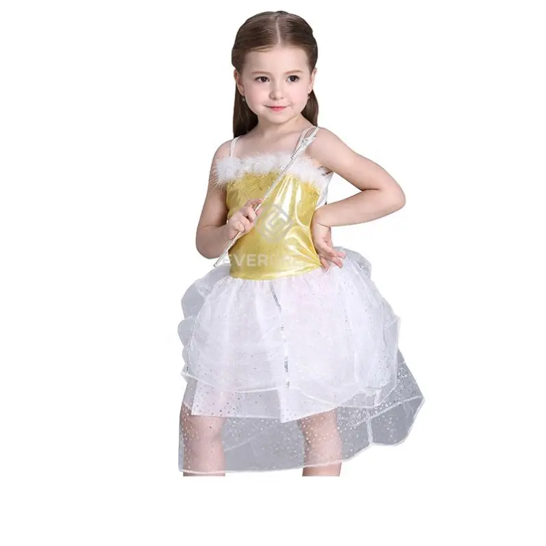 Robe de princesse disney en coton pour petite fille, bon marché, collection