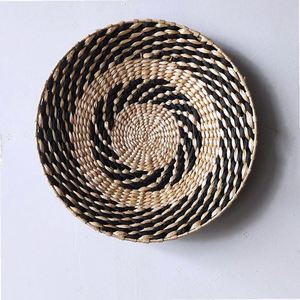 Cesto de Pared Mexicano, Decoración Mural Creativa, Accesorios para Interiores, Cestos Colgantes de Yute Tejido Natural, Nueva <span class=keywords><strong>Temporada</strong></span> - Product Image 2