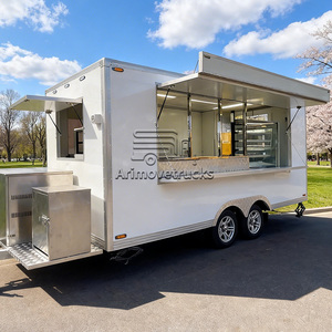 รถขายอาหารเคลื่อนที่กลางแจ้งพร้อมอุปกรณ์ครบครัน รถขายช็อกโกแลตและถั่วคั่ว รถขายกาแฟราคาถูก รถขายอาหารเคลื่อนที่จากกวางโจวสำหรับขายในสหรัฐอเมริกา - Product Image 1