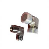 Connecteur hydraulique droit sur mesure en acier au carbone et acier inoxydable, raccord de tube à haute étanchéité