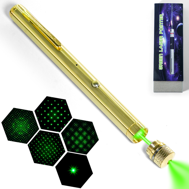 Golden Green Laser for Academic Lectures | 532nm Starlight Projection for University Presentations
