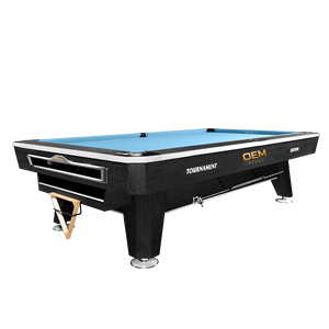 Mesa de Billar Profesional OEM de 8 pies con Base de Pizarra y Madera Contrachapada Sólida para Uso Comercial - Product Image 1