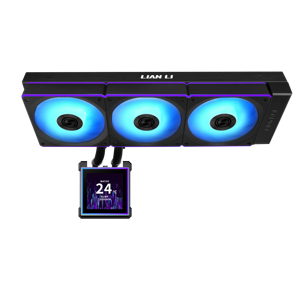 หม้อน้ำไฮโดรชิฟท์ II LCD-S 360 มม. TL BK&WH RGB รุ่นใหม่ พร้อมจอแสดงผล IPS LCD ขนาด 3.4 นิ้ว - Product Image 4