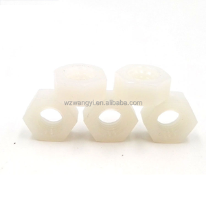 फैक्टरी प्रत्यक्ष बिक्री सफेद नायलॉन हेक्स एक्कॉर्न नायलॉन प्लास्टिक गोल गुंबद हेक्सागोन सुरक्षात्मक नट एसिड और अलकाली प्रतिरोधी नट - Product Image 5