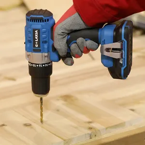 Perceuse électrique sans fil sans brosse professionnelle 20V 13mm perceuse outil de travail du bois outils électriques avec batterie