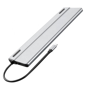 Hub USB Type-C personnalisé OEM BASIX, station d'accueil Type-C avec +USB3.0+PD, chargeur d'alimentation, adaptateur USB pour <span class=keywords><strong>Surfacepro</strong></span> - Product Image 6