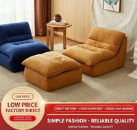 Modernes Konvertierbares Ecksofa mit Schlaffunktion Weiches Faltbares Ausziehbares Design Queensize für Wohnzimmer Schlafzimmer Holz