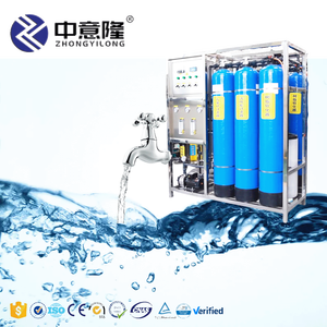 Sistema de filtración de agua comercial de alta calidad, 3000 <span class=keywords><strong>litros</strong></span> por hora, máquina de planta de agua RO Industrial, bomba de núcleo, componentes PLC - Product Image 1