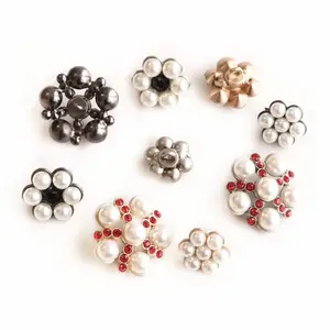 New fashion design coat sewing buttons Special-shaped button pearl shank button