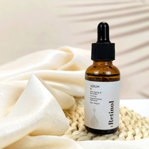 Sérum Visage Anti-Âge Hydratant, Apaisant et Réparateur à la Vitamine E, Glycérine et Acide Hyaluronique, Effet Blanchissant, Améliore la <span class=keywords><strong>Peau</strong></span> (Marque Blanche) - Product Image 6