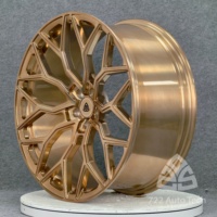 Jantes monobloc forgées 722Auto en bronze brossé 18 19 20 21 22 pouces 5x112 5x120 5x130 pour Porsche BMW