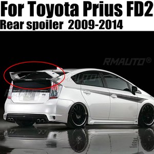 สปอยเลอร์หลังคุณภาพสูงสำหรับ Toyota Prius 2009-2014 Hatchback 3 ชิ้น วัสดุ ABS รุ่น FD2 สีดำเงาหรือสีขาว - Product Image 1