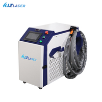 Mesin pemotong Laser 4 dalam 1 produktivitas tinggi, mesin pembersih las Laser 1500W 2000W 3000W untuk baja antikarat aluminium
