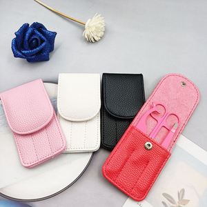 Kit d'outils professionnels de maquillage en gros pour cils, pinces à sourcils et cils en acier inoxydable à pointe fine, logo OEM personnalisé - Product Image 4