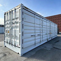 Conteneur sec en acier Corten 40HC avec porte latérale entièrement ouvrante, étanche, neuf, certifié CSC, livraison gratuite Chine