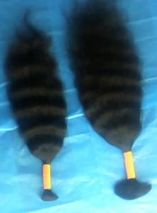 Perruque en dentelle HD noire naturelle pour femmes, mèches de cheveux humains doublement étirées, en gros, prix fournisseur - Product Image 4