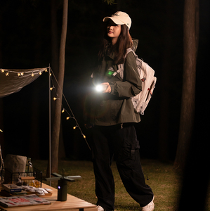 Lampe de poche d'extérieur rechargeable suspendue portable Banque d'alimentation d'urgence <span class=keywords><strong>SOS</strong></span> Alarme lumière rouge Camping Haut-parleur sans fil - Product Image 5